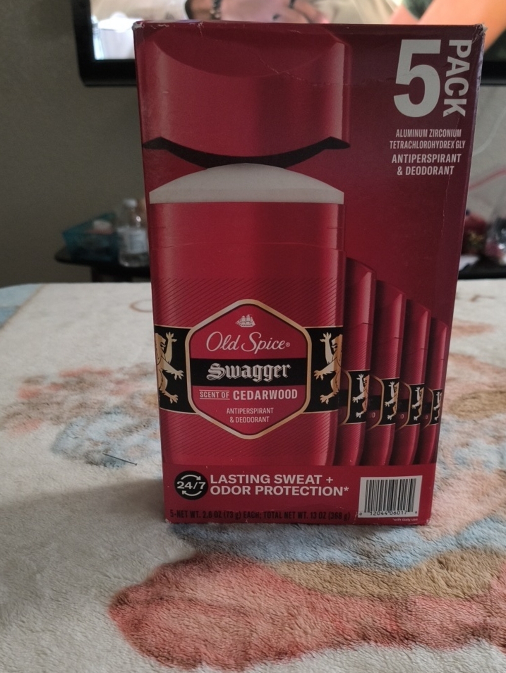Swagger Cedarwood Antiperspirant & Deodorant - Red